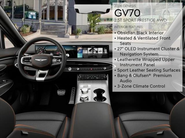 2026 Genesis GV70 2.5T Sport Prestige