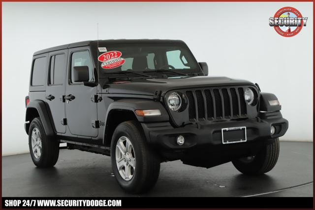2022 Jeep Wrangler Unlimited Sport S 4x4 for sale in Amityville, NY