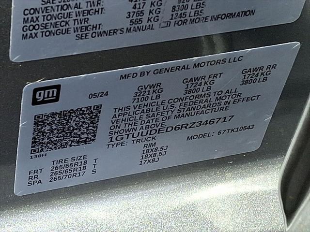 2024 GMC Sierra 1500 4WD Crew Cab Short Box SLT