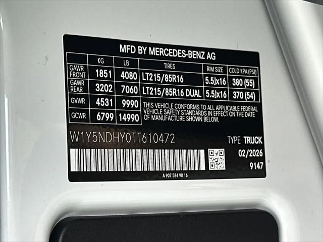 2026 Mercedes-Benz Sprinter 3500 High Roof 4-Cyl Diesel HO