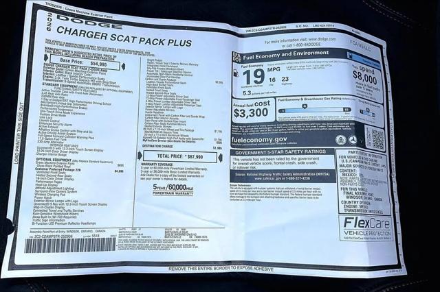 2026 Dodge Charger Scat Pack Plus 2-Door AWD