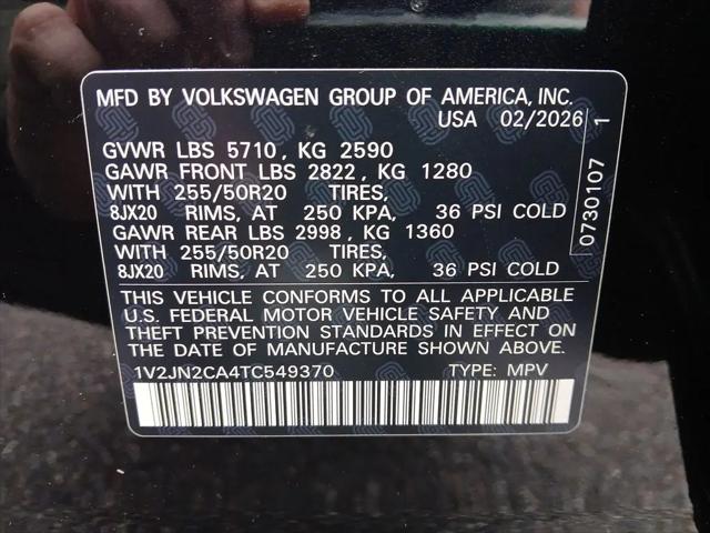 2026 Volkswagen Atlas SE with Technology