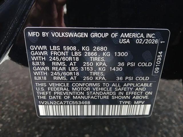2026 Volkswagen Atlas SE