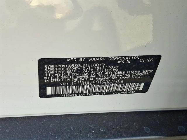 2026 Subaru WRX tS