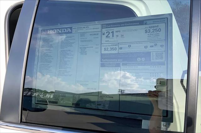 2026 Honda Ridgeline RTL