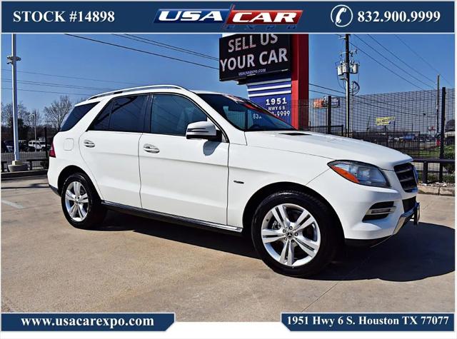 2012 Mercedes-Benz ML 350 4MATIC for sale in Houston, TX