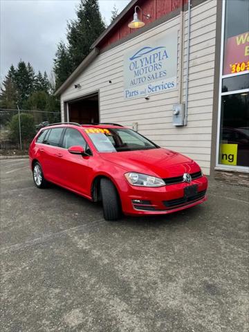 2015 Volkswagen Golf SportWagen TDI SE 4-Door for sale in Olympia, WA