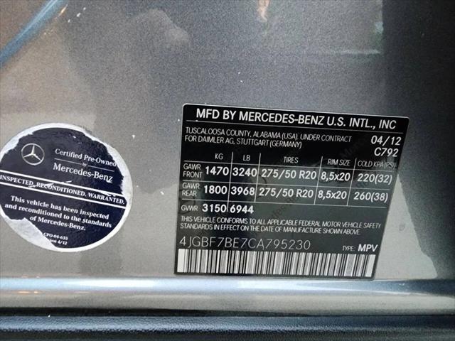 2012 Mercedes-Benz GL 4MATIC