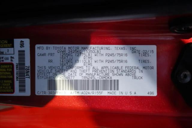 2015 Toyota Tacoma Base