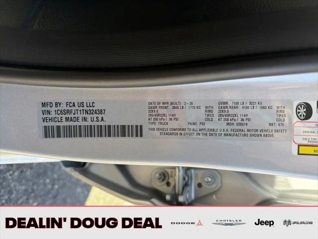 2026 Ram 1500 Laramie Crew Cab 4x4 5'7" Box