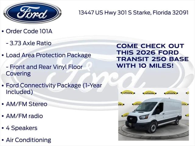 2026 Ford Transit Cargo Van T-250