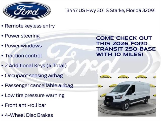 2026 Ford Transit Cargo Van T-250