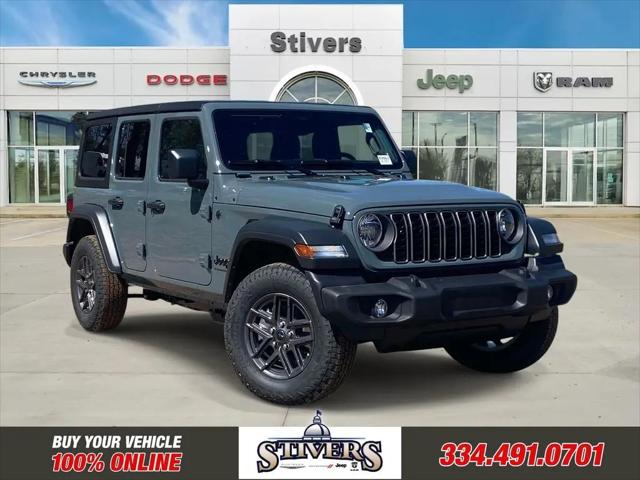 2026 Jeep Wrangler 4-Door Sport S 4x4 for sale in Prattville, AL