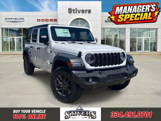 2026 Jeep Wrangler 4-Door Sport S 4x4 for sale in Prattville, AL