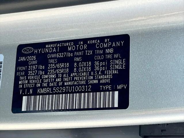 2026 Hyundai Palisade SEL 7P