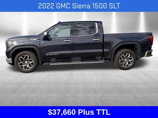 2022 GMC Sierra 1500 4WD Crew Cab Short Box SLT