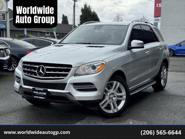 2015 Mercedes-Benz ML 350 ML 350 4MATIC AWD 4dr SUV for sale in Auburn, WA