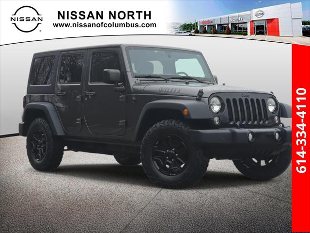 2014 Jeep Wrangler Unlimited Willys Wheeler for sale near Columbus, OH