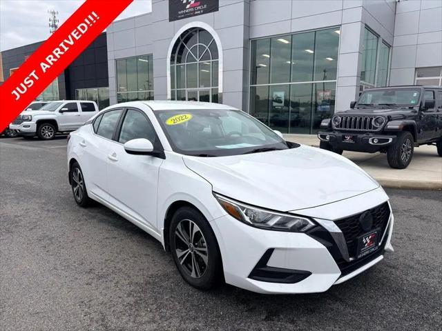 2022 Nissan Sentra SV Xtronic CVT for sale in Franklin, VA