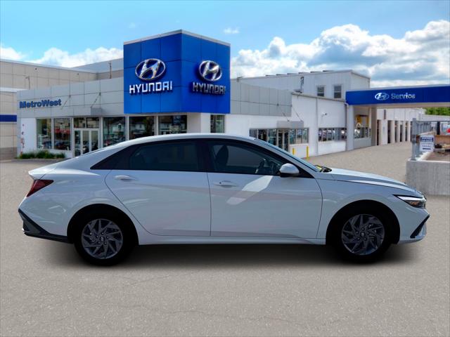 2026 Hyundai Elantra Hybrid Blue