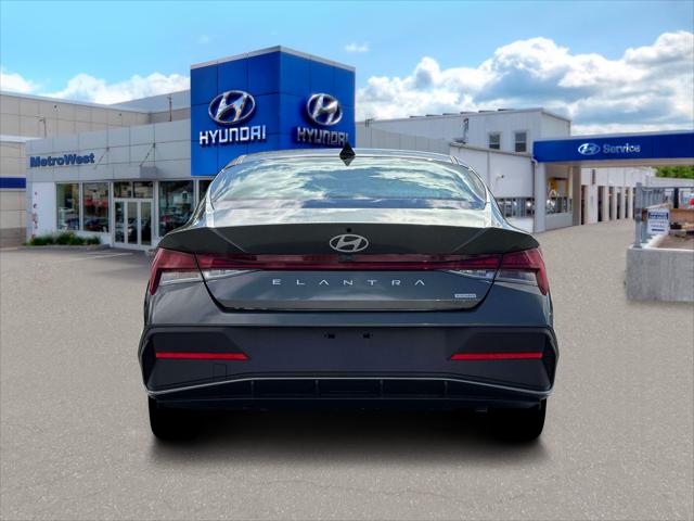 2026 Hyundai Elantra Hybrid Blue