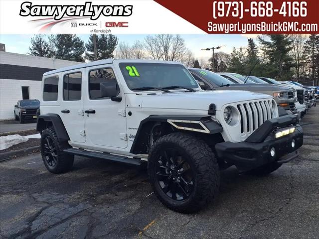 2021 Jeep Wrangler 4xe Unlimited Sahara 4x4 for sale in Randolph, NJ