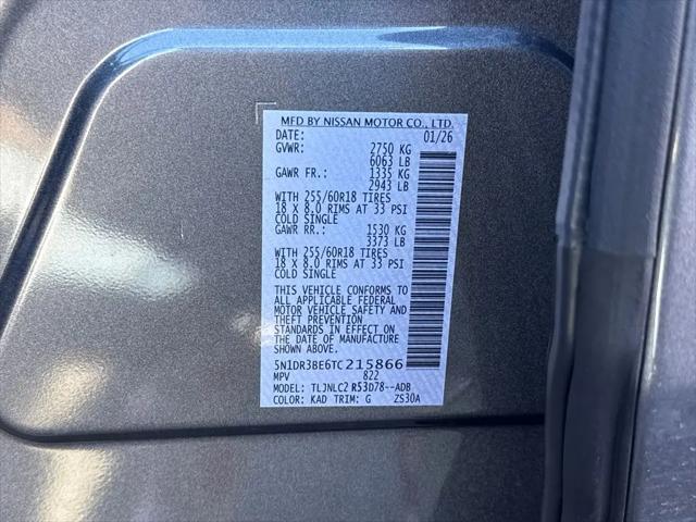 2026 Nissan Pathfinder SV