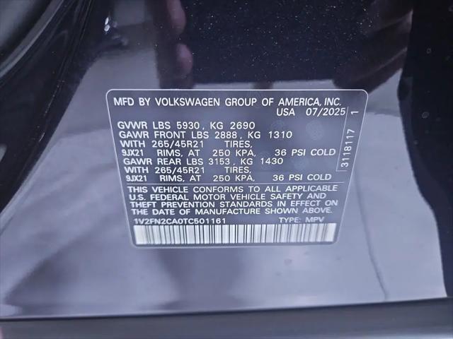 2026 Volkswagen Atlas SEL Premium R-Line