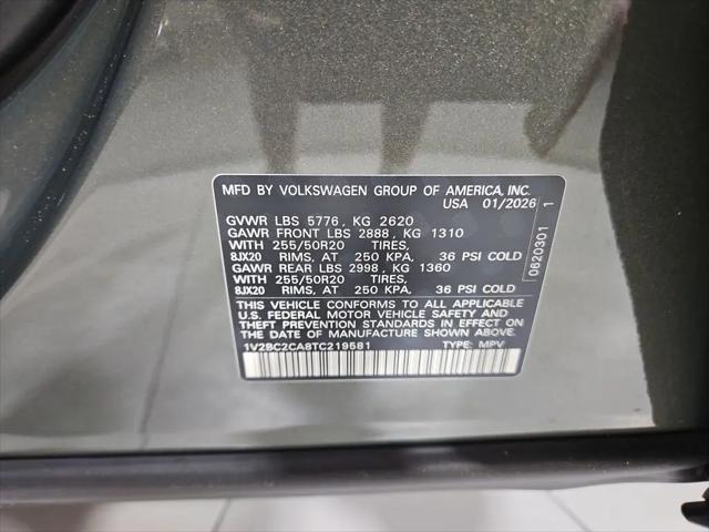 2026 Volkswagen Atlas Cross Sport SEL