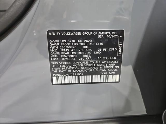 2026 Volkswagen Atlas Cross Sport SEL
