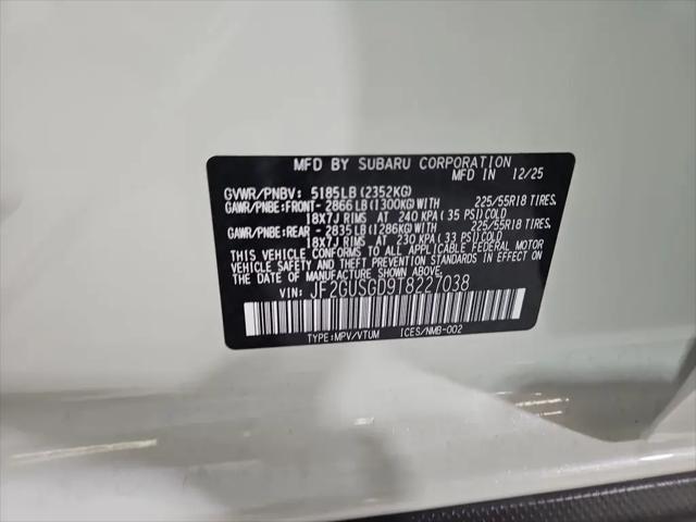 2026 Subaru Crosstrek Sport