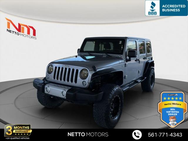 2014 Jeep Wrangler Unlimited Sahara for sale in West Palm Beach, FL
