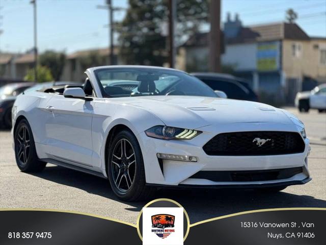 2018 Ford Mustang EcoBoost Premium for sale in Van Nuys, CA