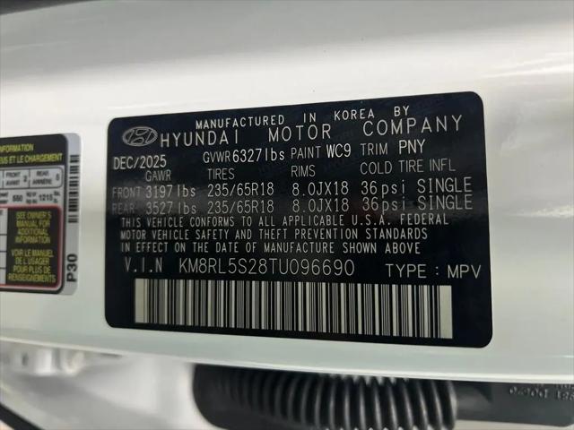 2026 Hyundai Palisade SEL 7P