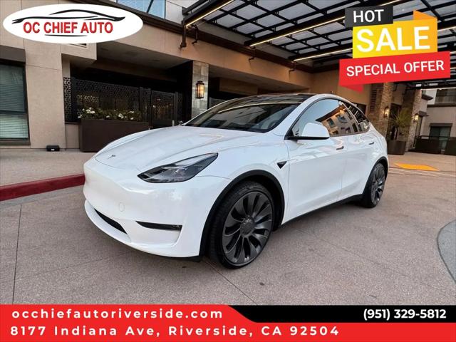 2022 Tesla Model Y Performance Dual Motor All-Wheel Drive for sale in Riverside, CA