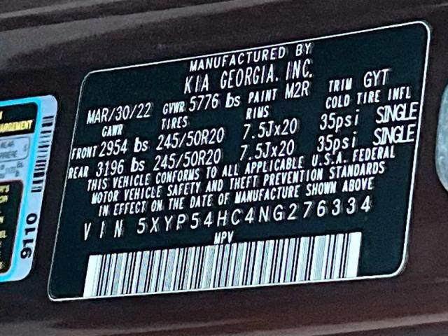 2022 Kia Telluride SX