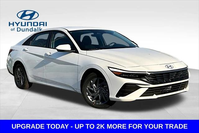 2026 Hyundai Elantra Hybrid Blue
