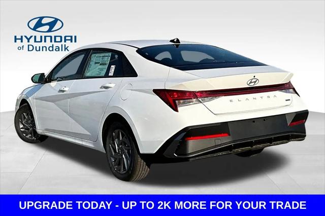 2026 Hyundai Elantra Hybrid Blue