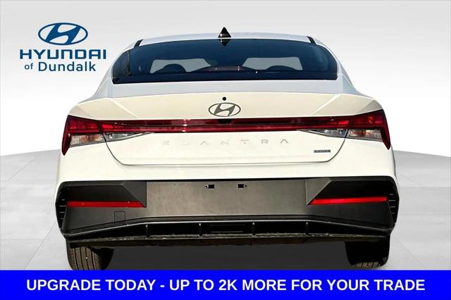 2026 Hyundai Elantra Hybrid Blue