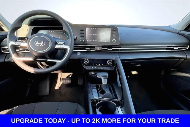 2026 Hyundai Elantra Hybrid Blue