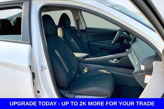 2026 Hyundai Elantra Hybrid Blue