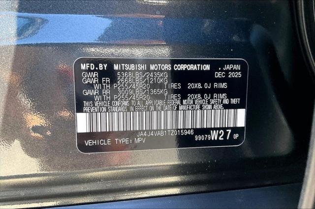 2026 Mitsubishi Outlander SE 1.5T S-AWC