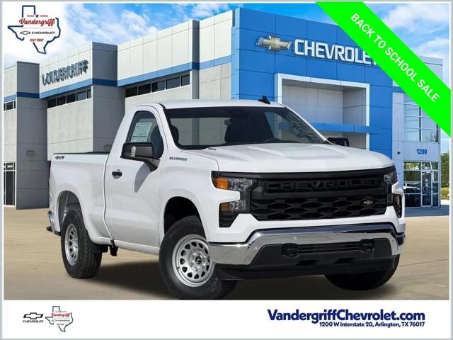 2026 Chevrolet Silverado 1500 4WD Regular Cab Standard Bed WT for sale in Arlington, TX