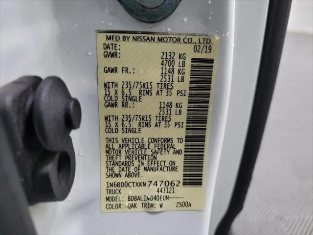 2019 Nissan Frontier S