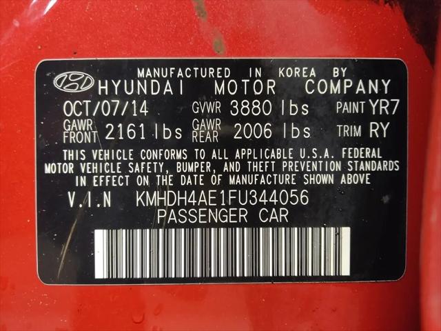 2015 Hyundai Elantra SE