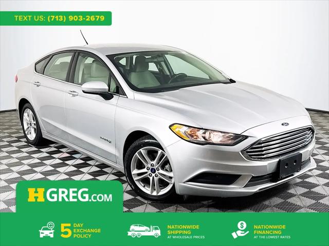 2018 Ford Fusion Hybrid S for sale in Houston, TX