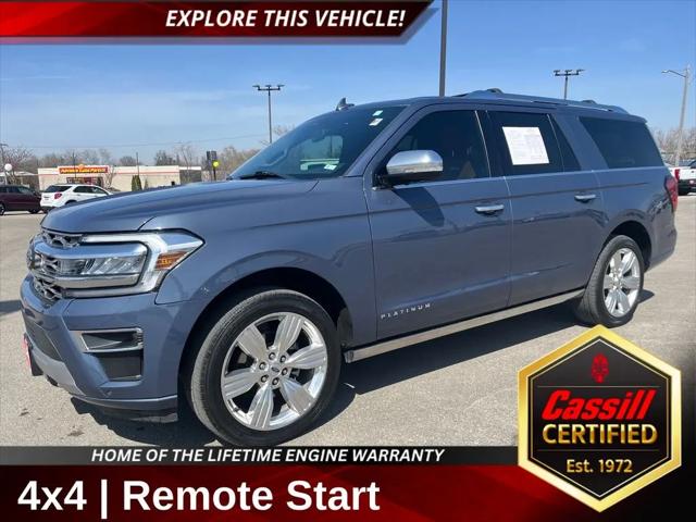 2022 Ford Expedition Platinum MAX for sale in Cedar Rapids, IA