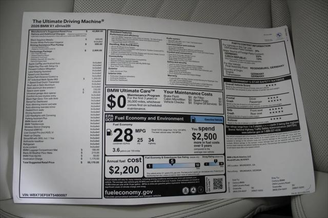 2026 BMW X1 xDrive28i