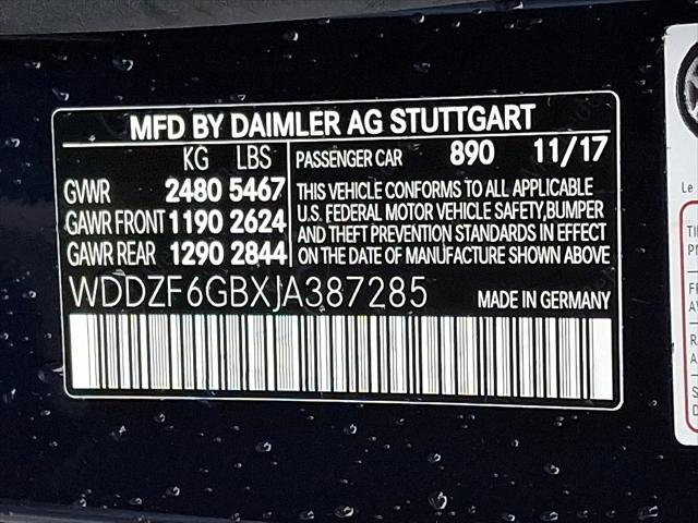 2018 Mercedes-Benz 400 4MATIC