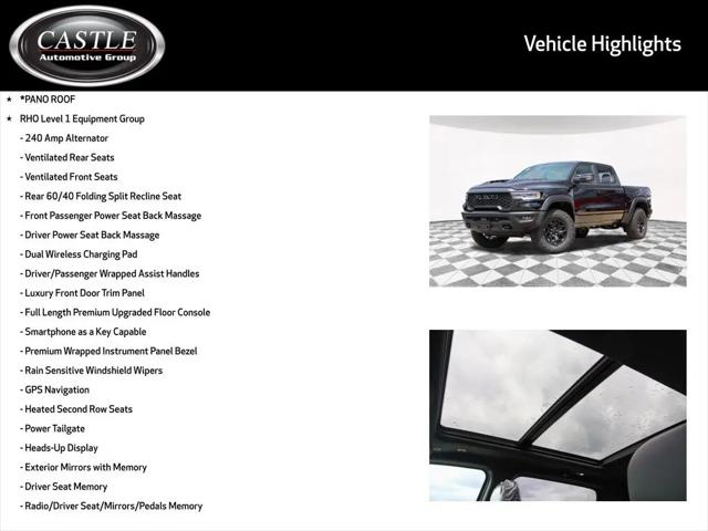 2026 Ram 1500 RHO Crew Cab 4x4 57 Box